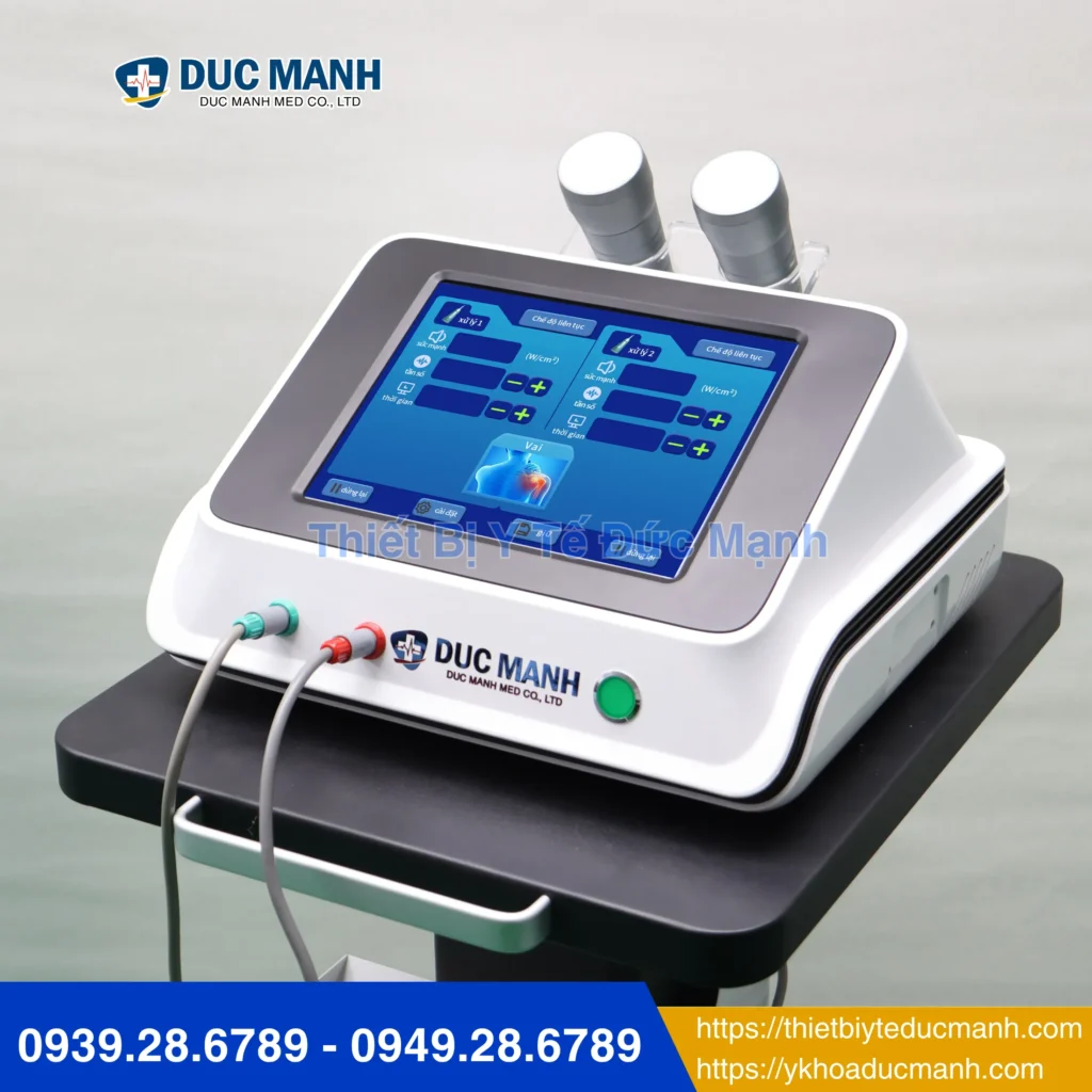 Máy siêu âm trị liệu Texua JC03 – Thiết bị siêu âm trị liệu 2 đầu dò cho hiệu quả gấp đôi 1 Máy siêu âm trị liệu Texua JC03