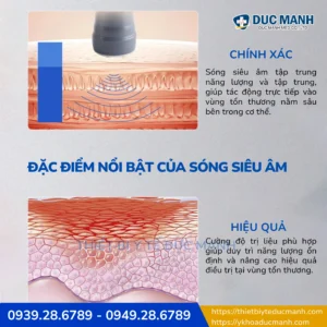 Máy siêu âm trị liệu Texua JC06 hỗ trợ tiêu viêm, giãn cơ