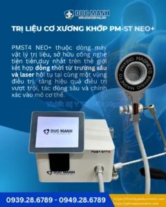 Máy từ trường siêu dẫn kết hợp laser lạnh PM-ST4 NEO+