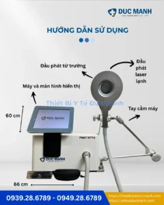 Máy từ trường siêu dẫn kết hợp laser lạnh PM-ST4 NEO+