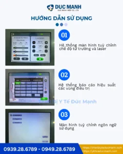 Máy từ trường siêu dẫn kết hợp laser lạnh PM-ST4 NEO+