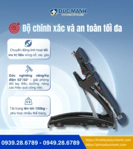 Giường nắn chỉnh cột sống điện cao cấp CY-C113E