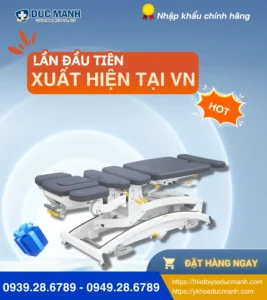 Giường nắn chỉnh cột sống điện cao cấp CY-C113E