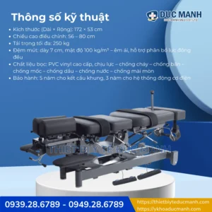 Giường tác động cột sống điện EL07B