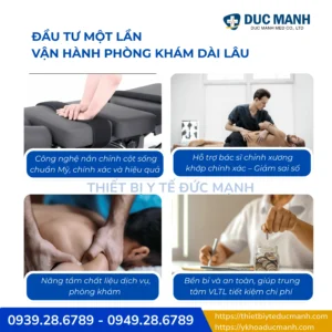 Giường tác động cột sống điện EL07B