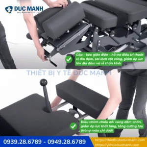 Giường tác động cột sống điện EL07B