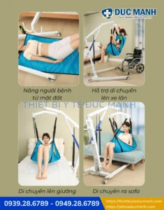 Thiết bị nâng hạ di chuyển bệnh nhân