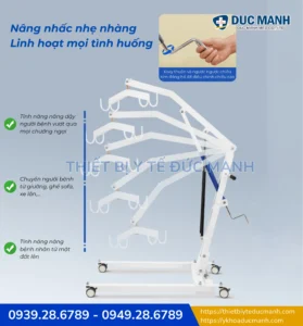Thiết bị nâng hạ di chuyển bệnh nhân