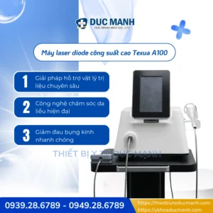 Máy laser diode công suất cao Texua A100