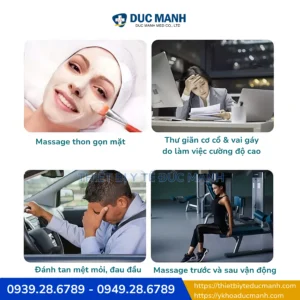 Bộ dụng cụ massage trải mạc cơ bằng đồng 5 món