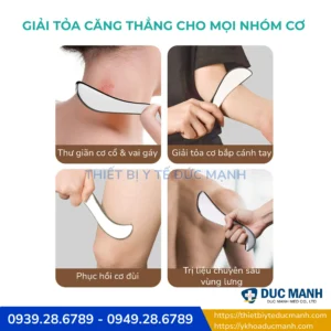 Bộ dụng cụ Massage Trải Mạc Cơ inox 8 món