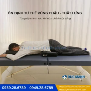 Bàn nắn chỉnh cột sống thắt lưng xương chậu DP 300