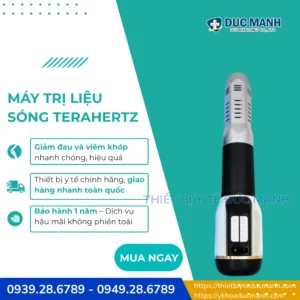 Máy Terahertz THZ 023 hỗ trợ trị liệu giảm đau, viêm khớp